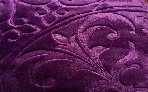 تصویر 2 از قیمت خرید پتو گلبافت گل برجسته ساده + فروش ویژه